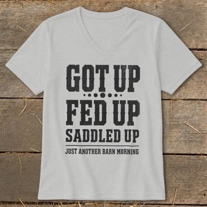 Got Up Saddled Up V-neck