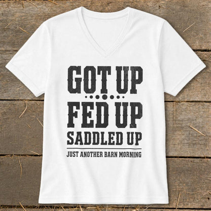 Got Up Saddled Up V-neck