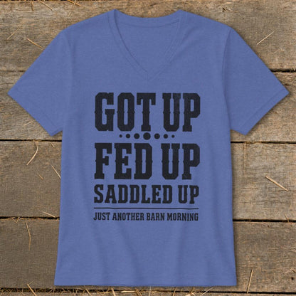 Got Up Saddled Up V-neck