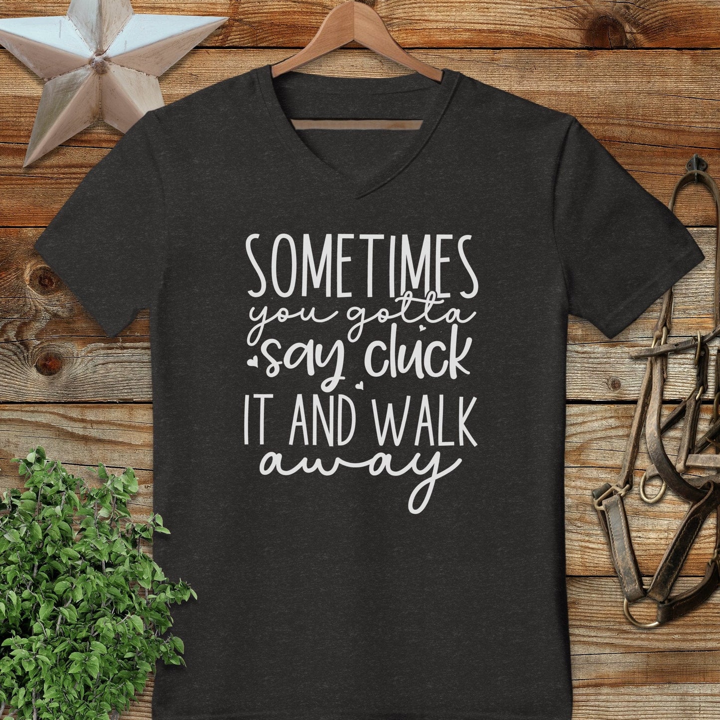 Gotta Say Cluck It V-neck
