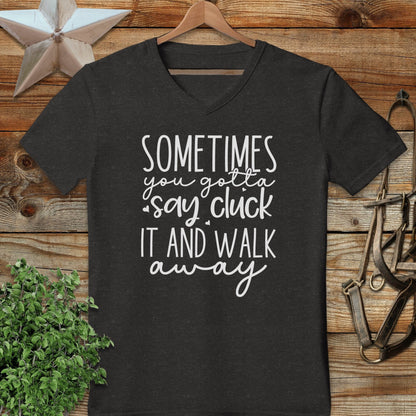 Gotta Say Cluck It V-neck