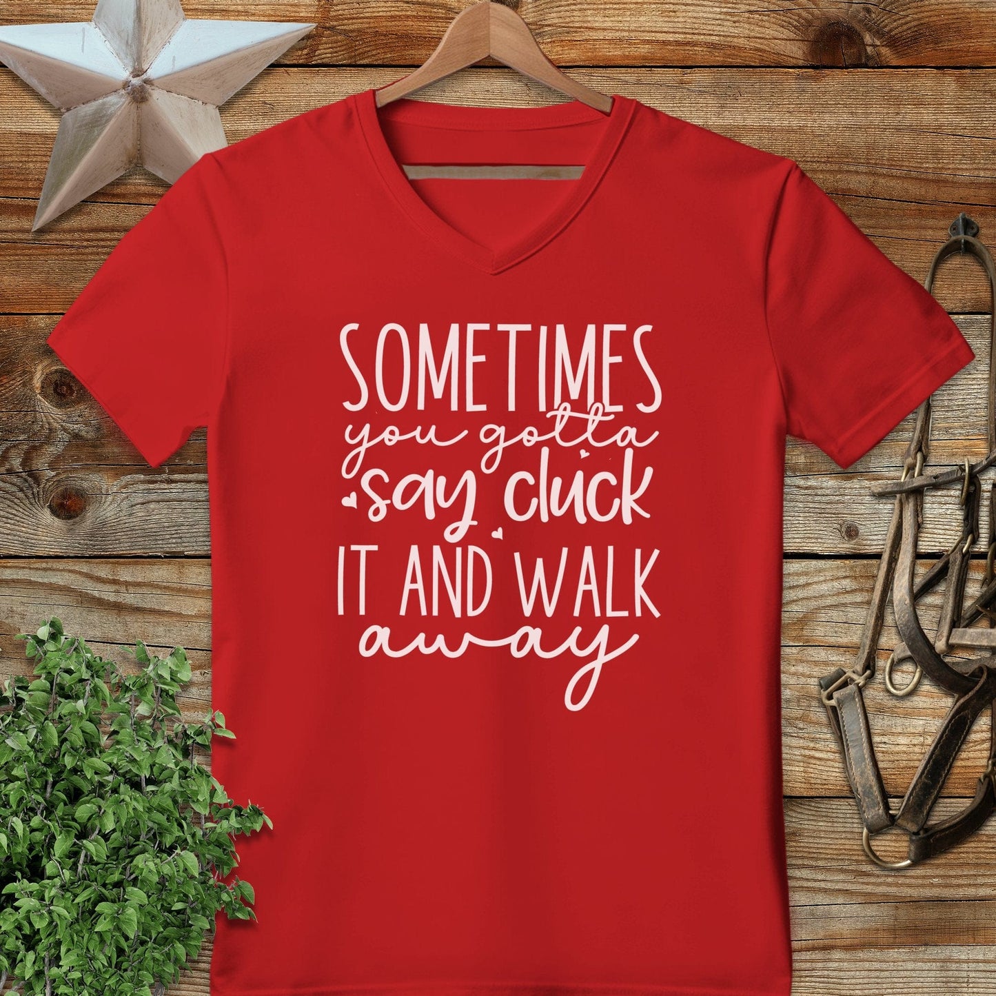 Gotta Say Cluck It V-neck