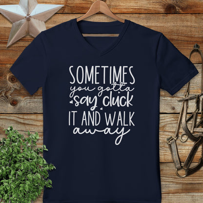 Gotta Say Cluck It V-neck