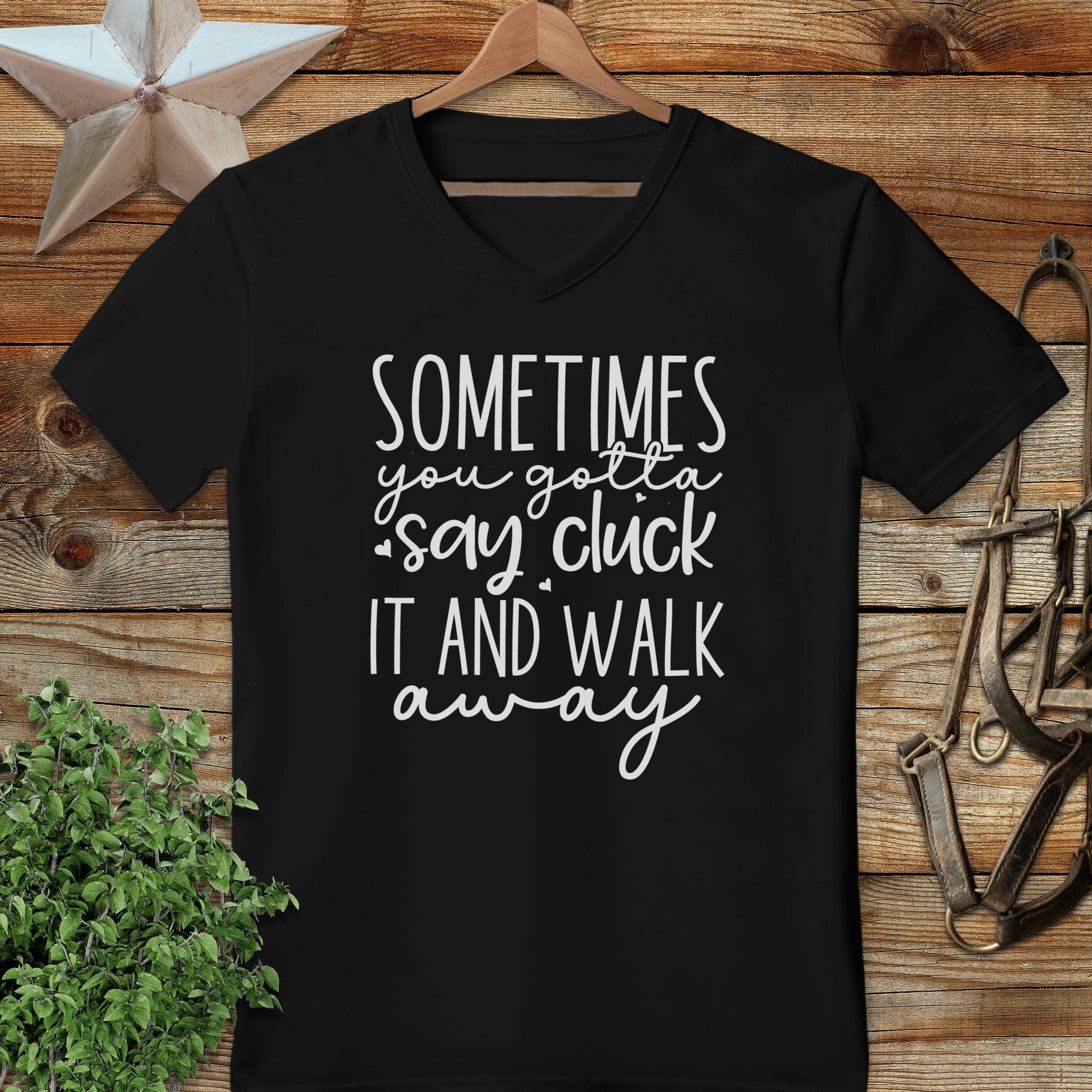 Gotta Say Cluck It V-neck