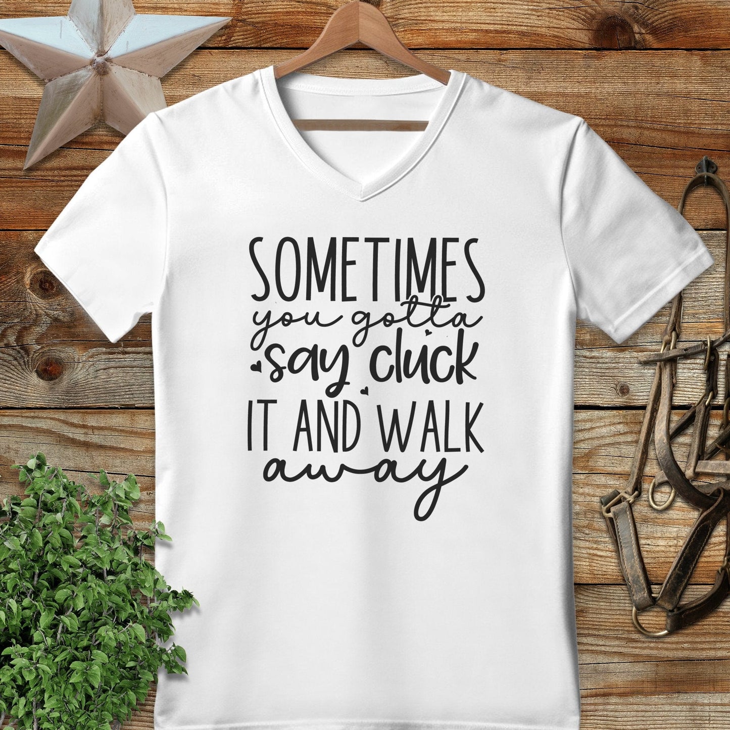 Gotta Say Cluck It V-neck