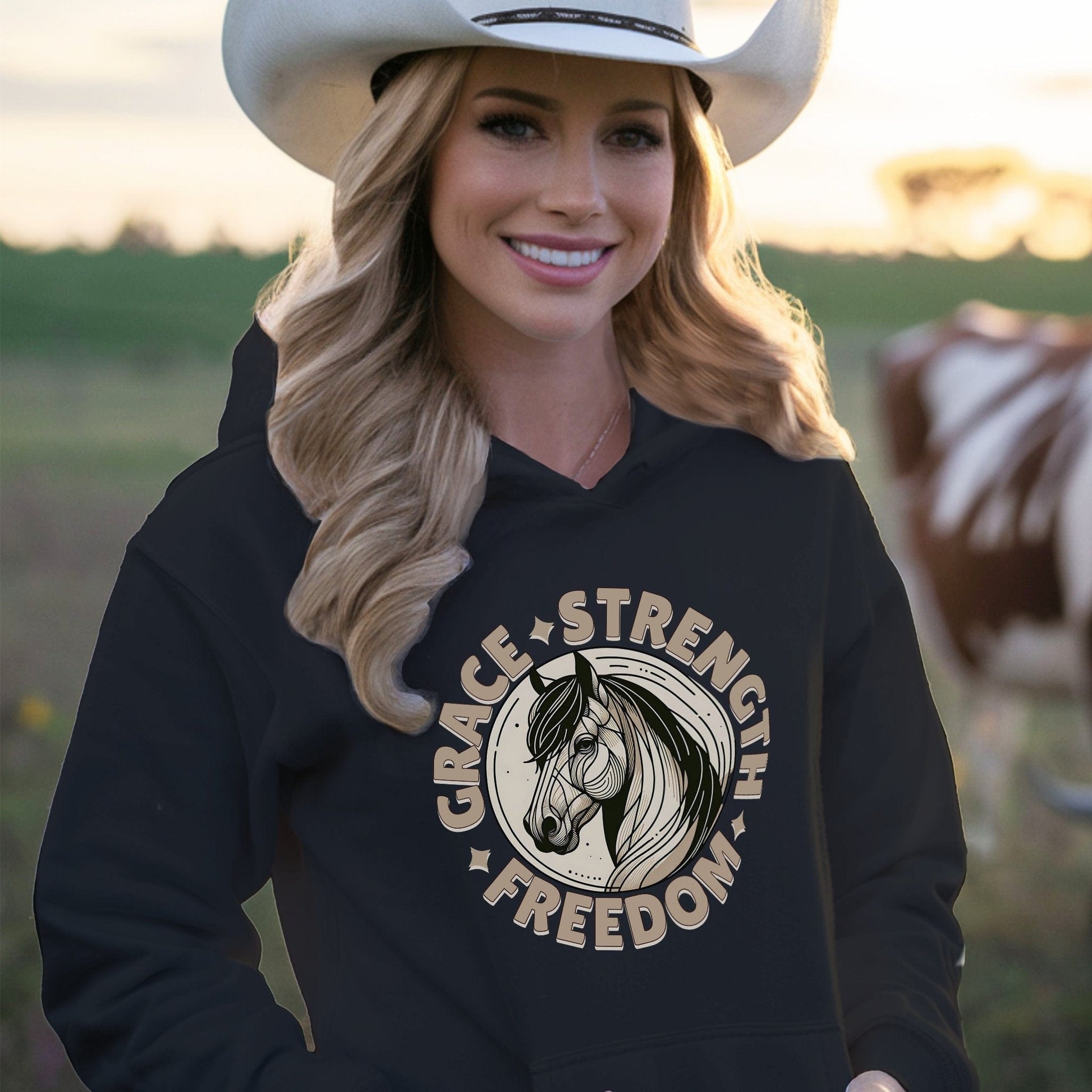 Grace Strength Freedom Sweatshirt