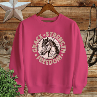 Grace Strength Freedom Sweatshirt