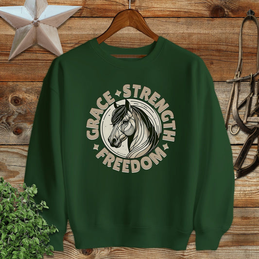 Grace Strength Freedom Sweatshirt