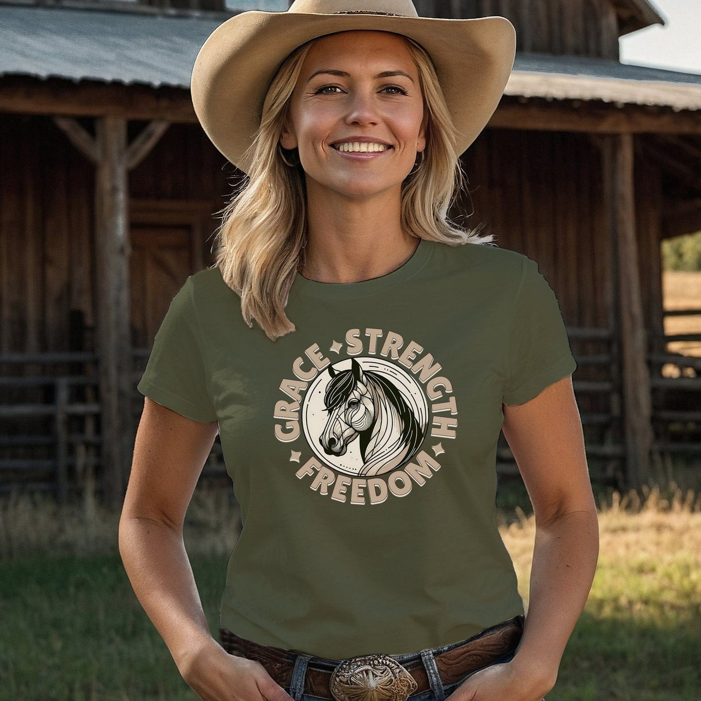 Grace Strength Freedom T-shirt