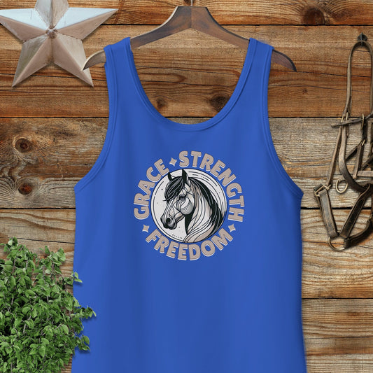 Grace Strength Freedom Tank Top