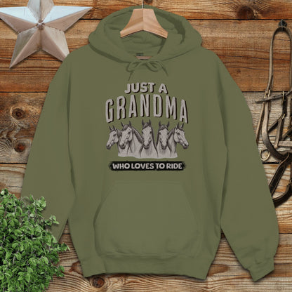Grandma Loves To Ride Hoodie