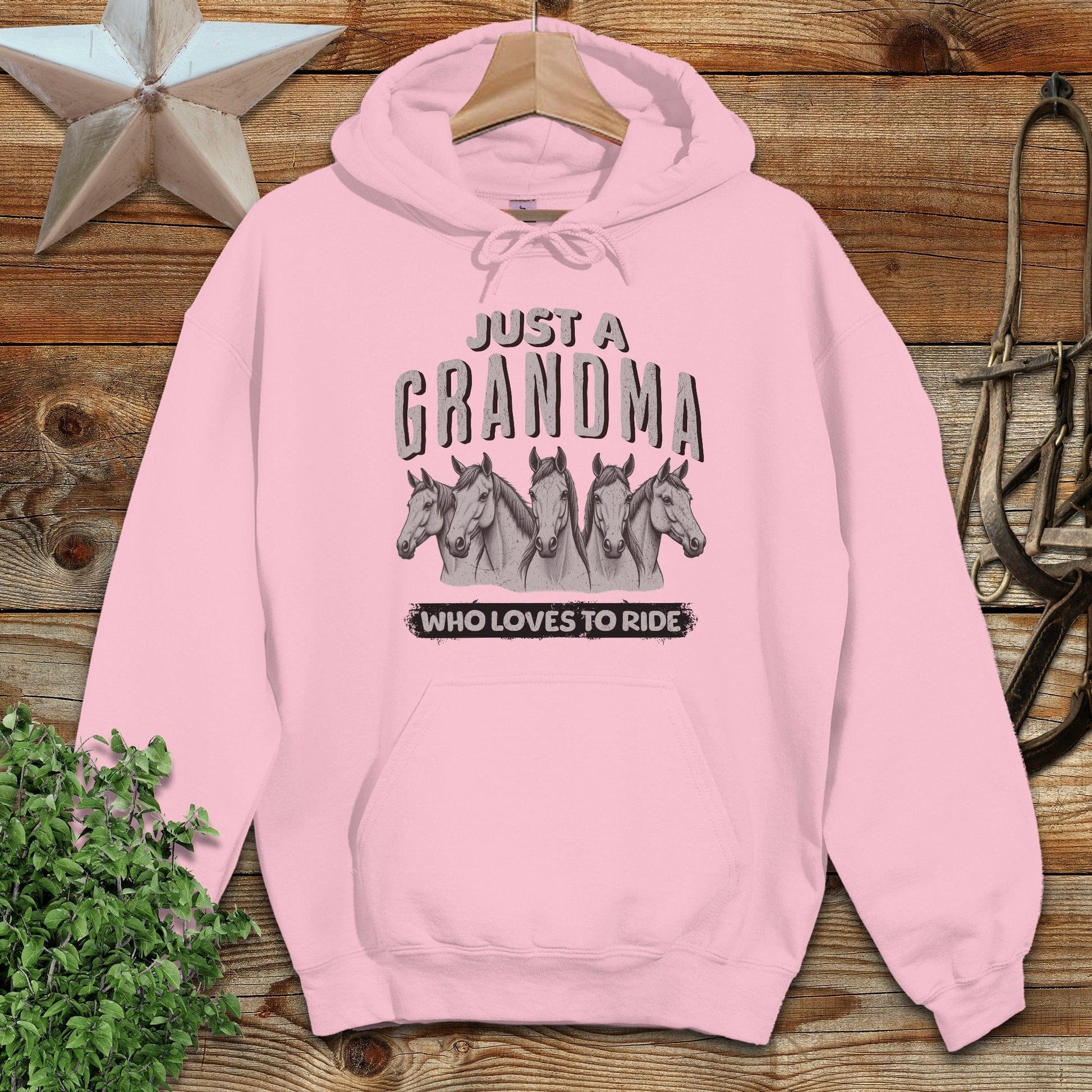 Grandma Loves To Ride Hoodie