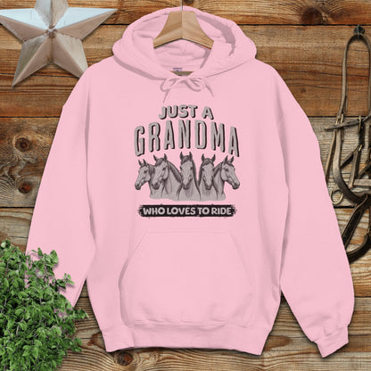 Grandma Loves To Ride Hoodie