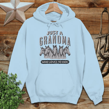 Grandma Loves To Ride Hoodie