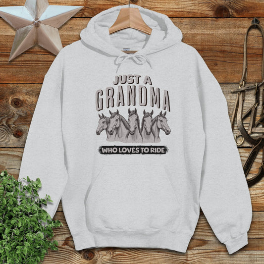 Grandma Loves To Ride Hoodie