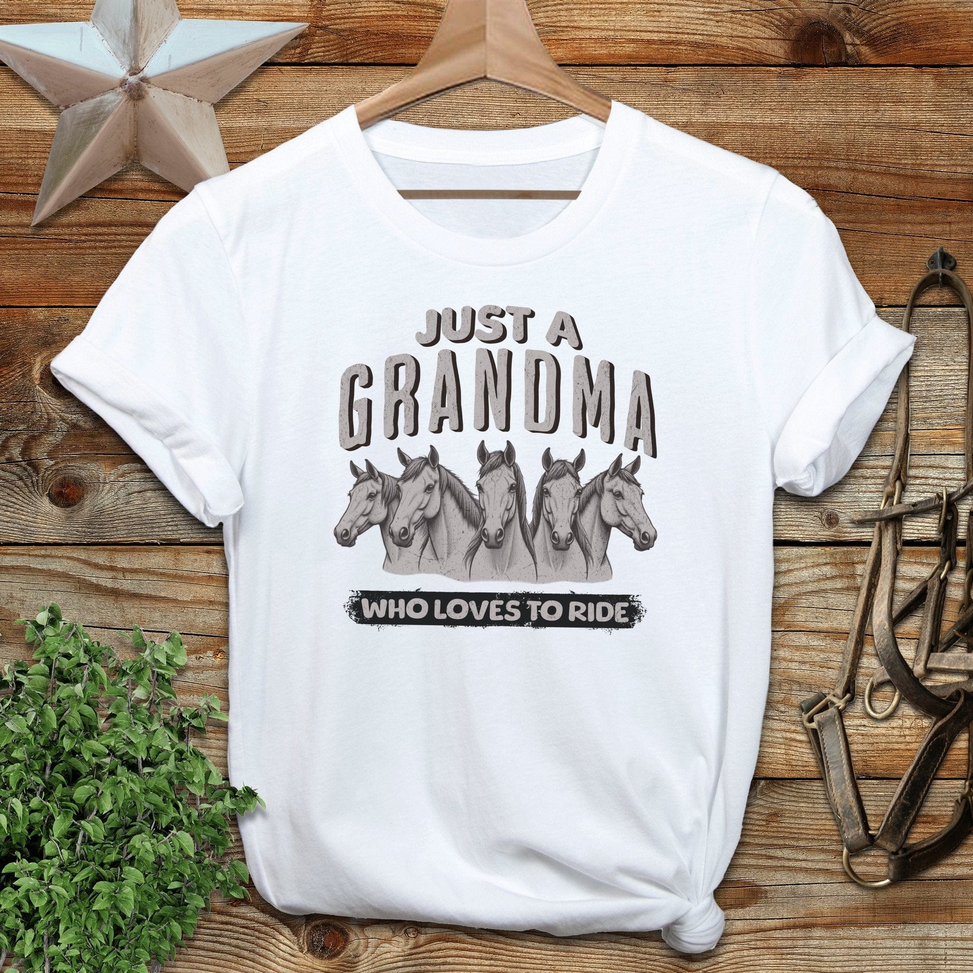 Grandma Loves To Ride Softstyle Tee