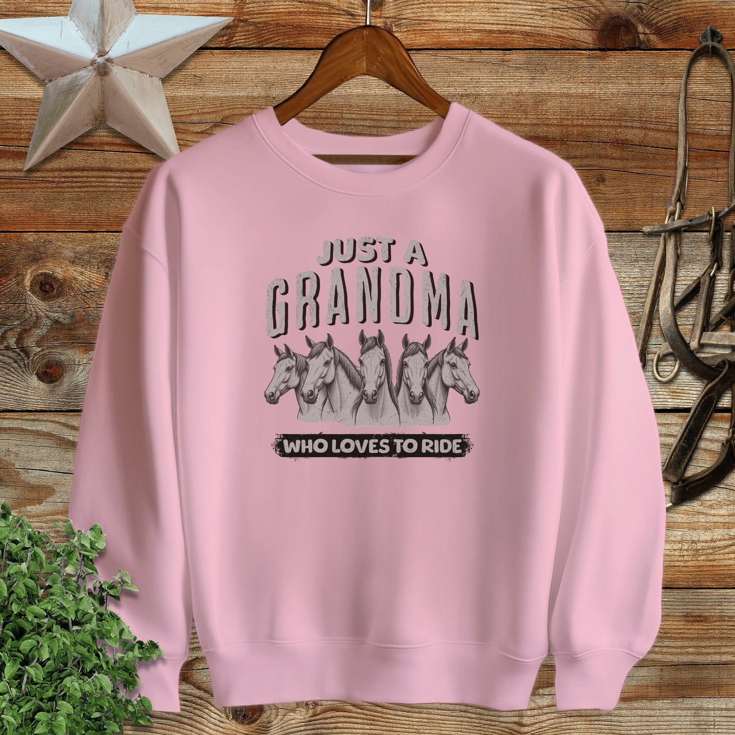 Grandma Loves To Ride Sweatshirt