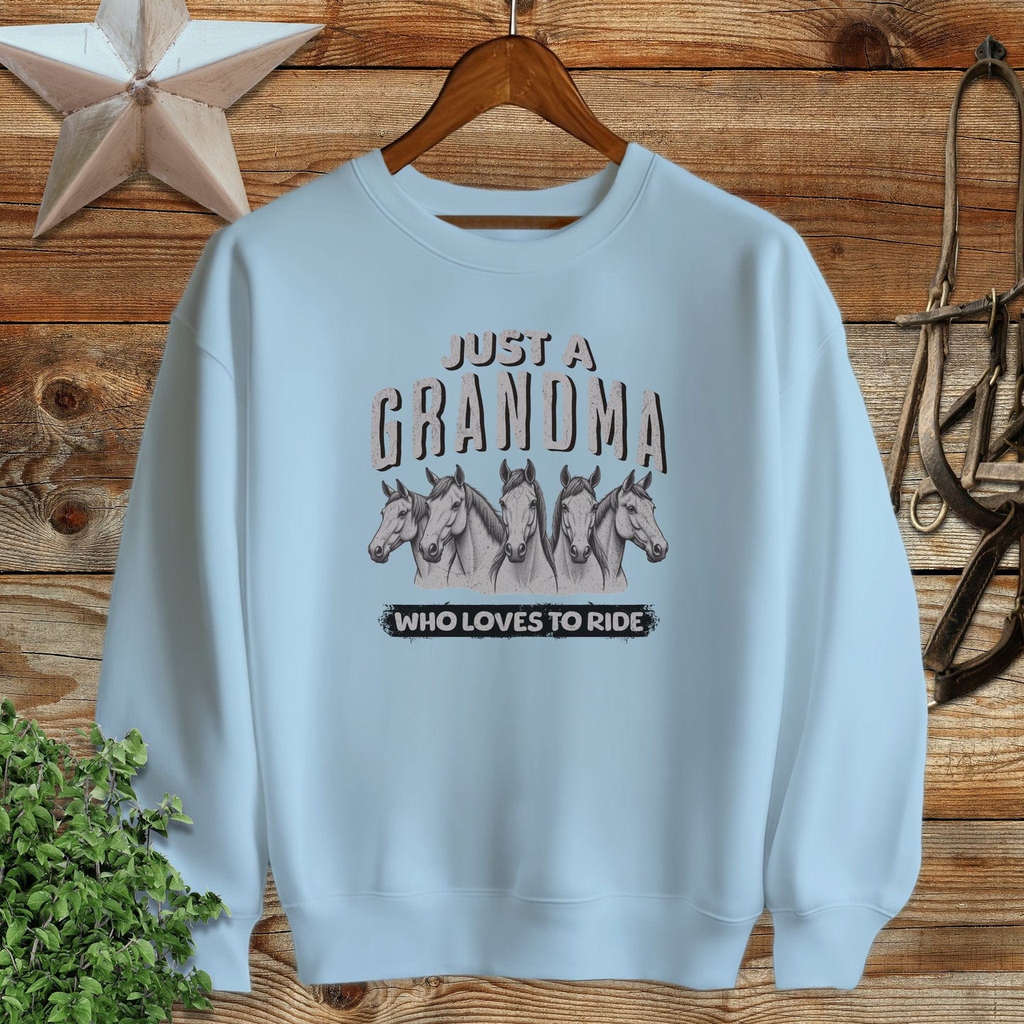 Grandma Loves To Ride Sweatshirt