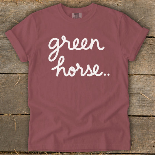 Green Horse Signature Tee