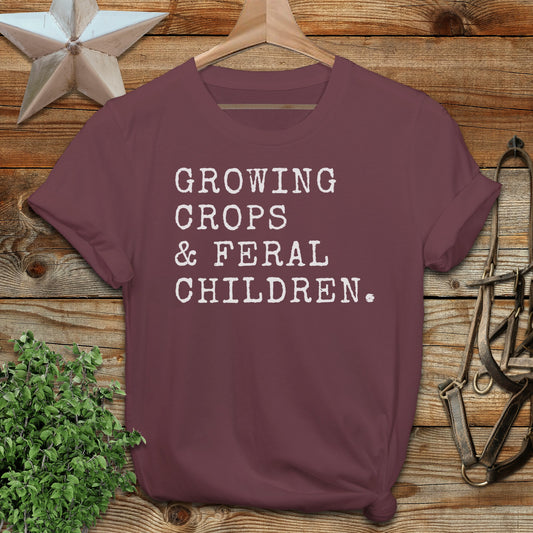 Growing Corps & Feral Children Softstyle Tee