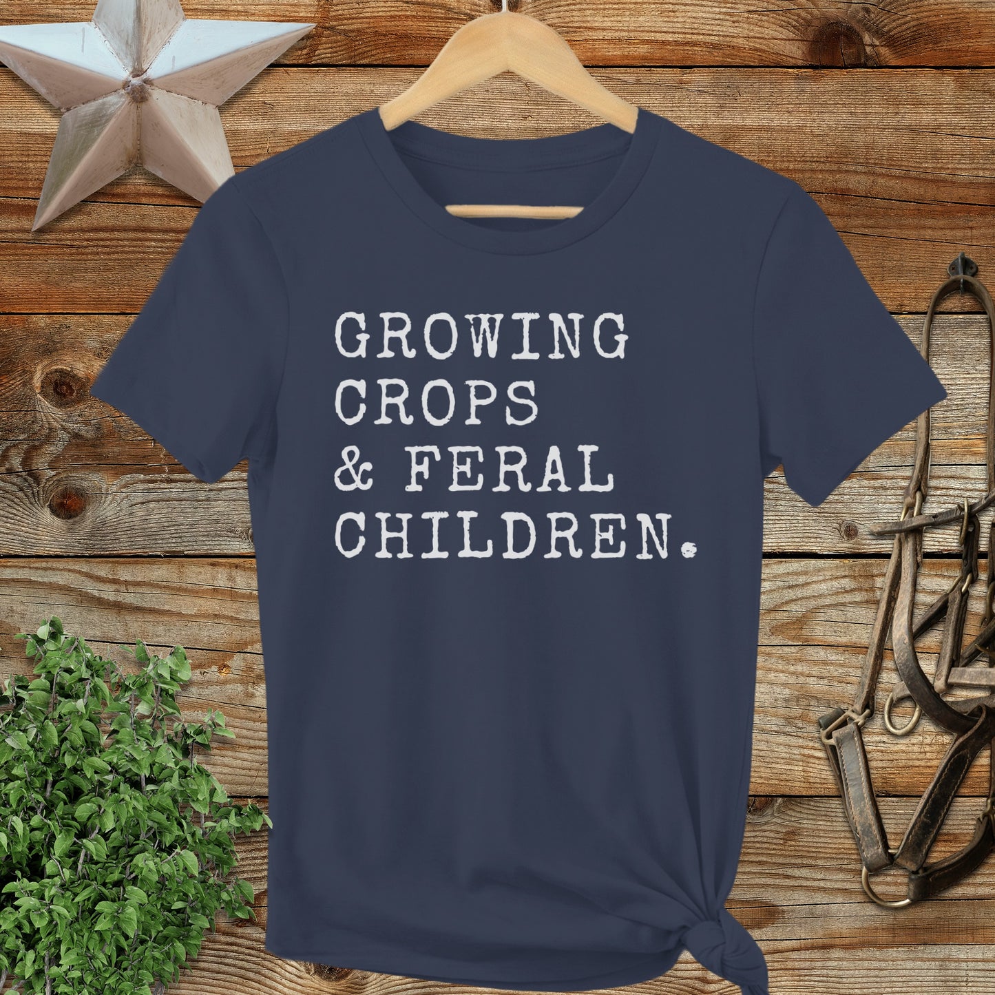 Growing Crops & Feral Children Ladies Tee