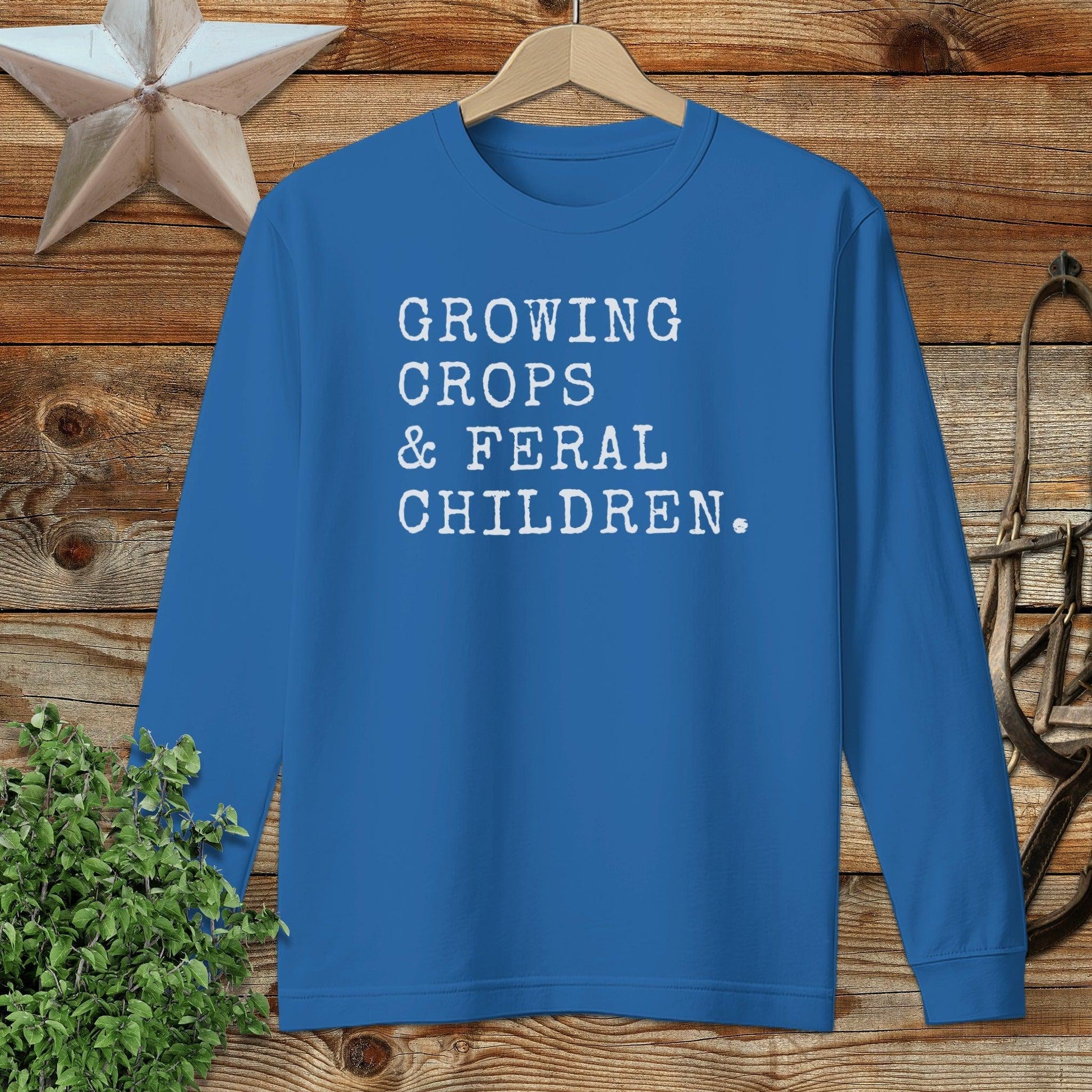 Growing Crops & Feral Children Long Sleeve Tee