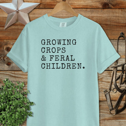 Growing Crops & Feral Children Signature Tee
