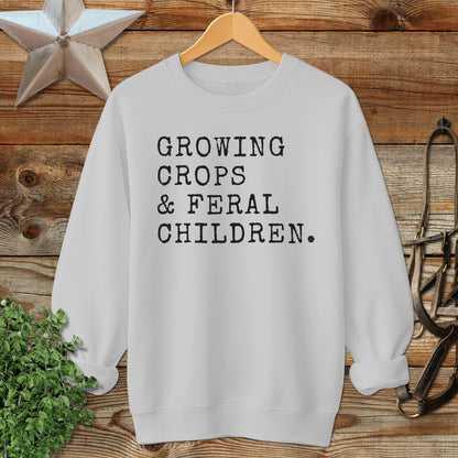 Growing Crops & Feral Children Sweatshirt