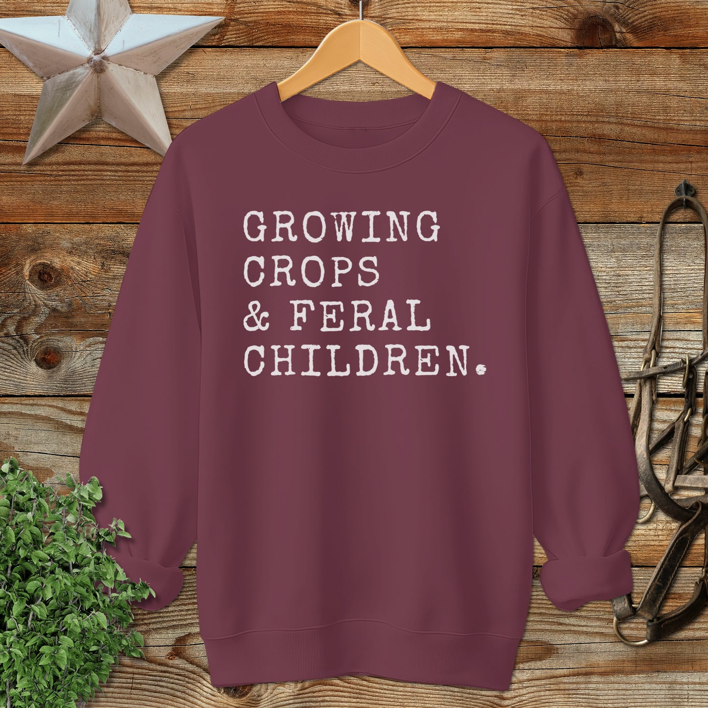 Growing Crops & Feral Children Sweatshirt