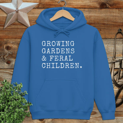 Growing Gardens & Feral Children Hoodie