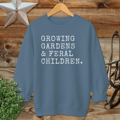 Growing Gardens & Feral Children Sweatshirt