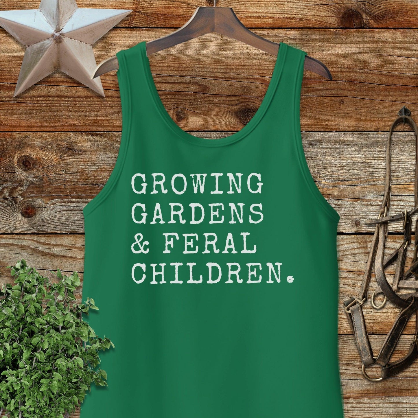 Growing Gardens & Feral Children Tank Top