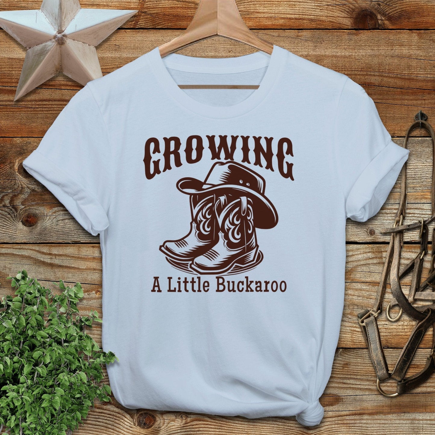 Growing a Buckaroo (size up for maternity)