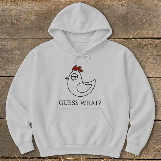 Guess What Hoodie - Sport Grey