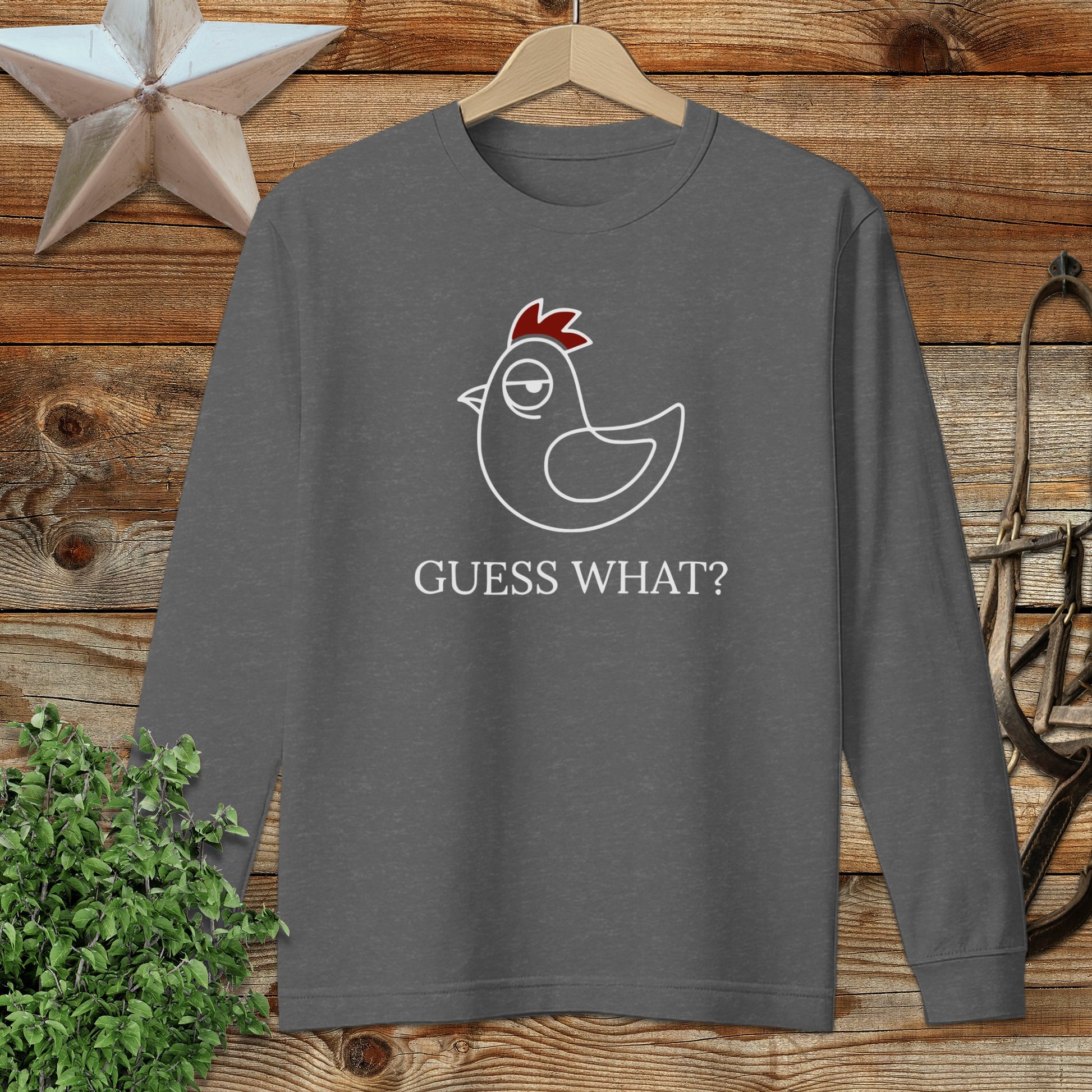 Guess What Long Sleeve Tee