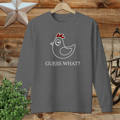 Guess What Long Sleeve Tee
