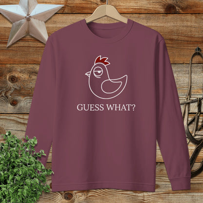 Guess What Long Sleeve Tee