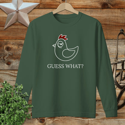 Guess What Long Sleeve Tee
