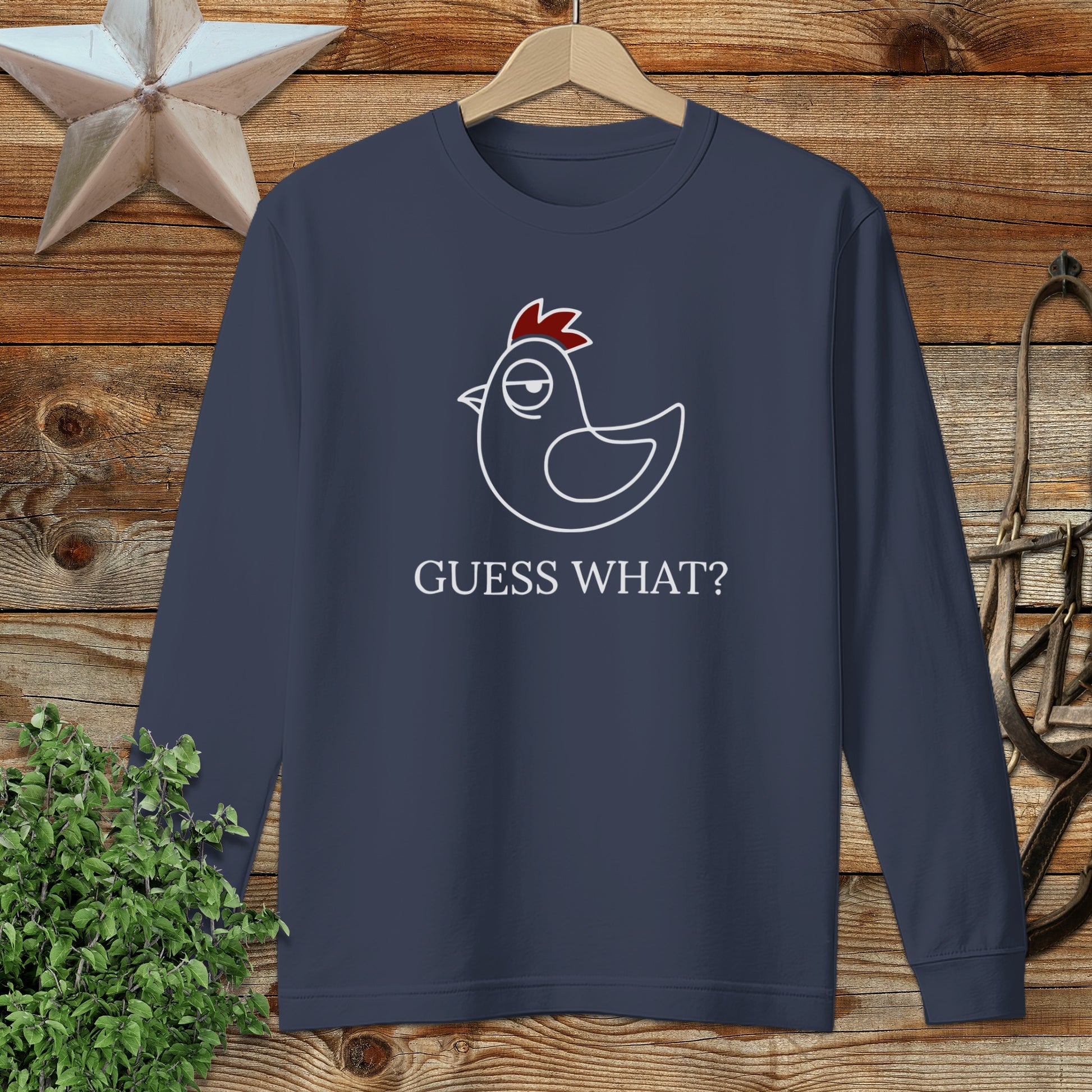 Guess What Long Sleeve Tee