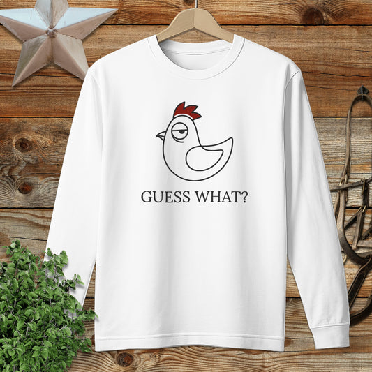 Guess What Long Sleeve Tee