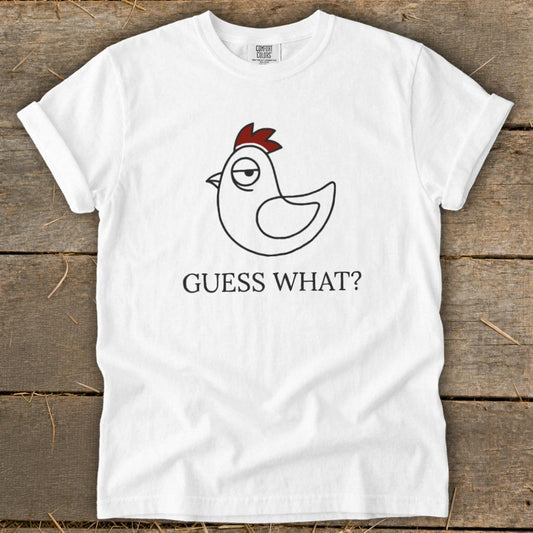Guess What Signature Tee - White