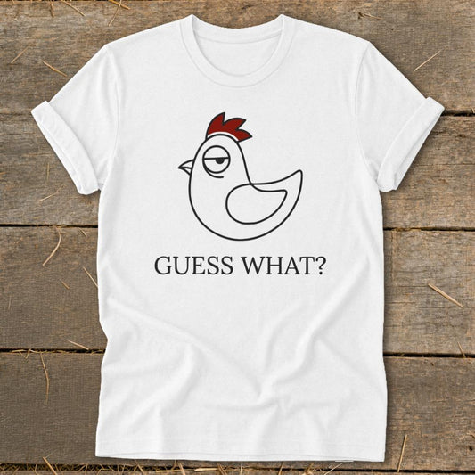 Guess What Softstyle Tee - White