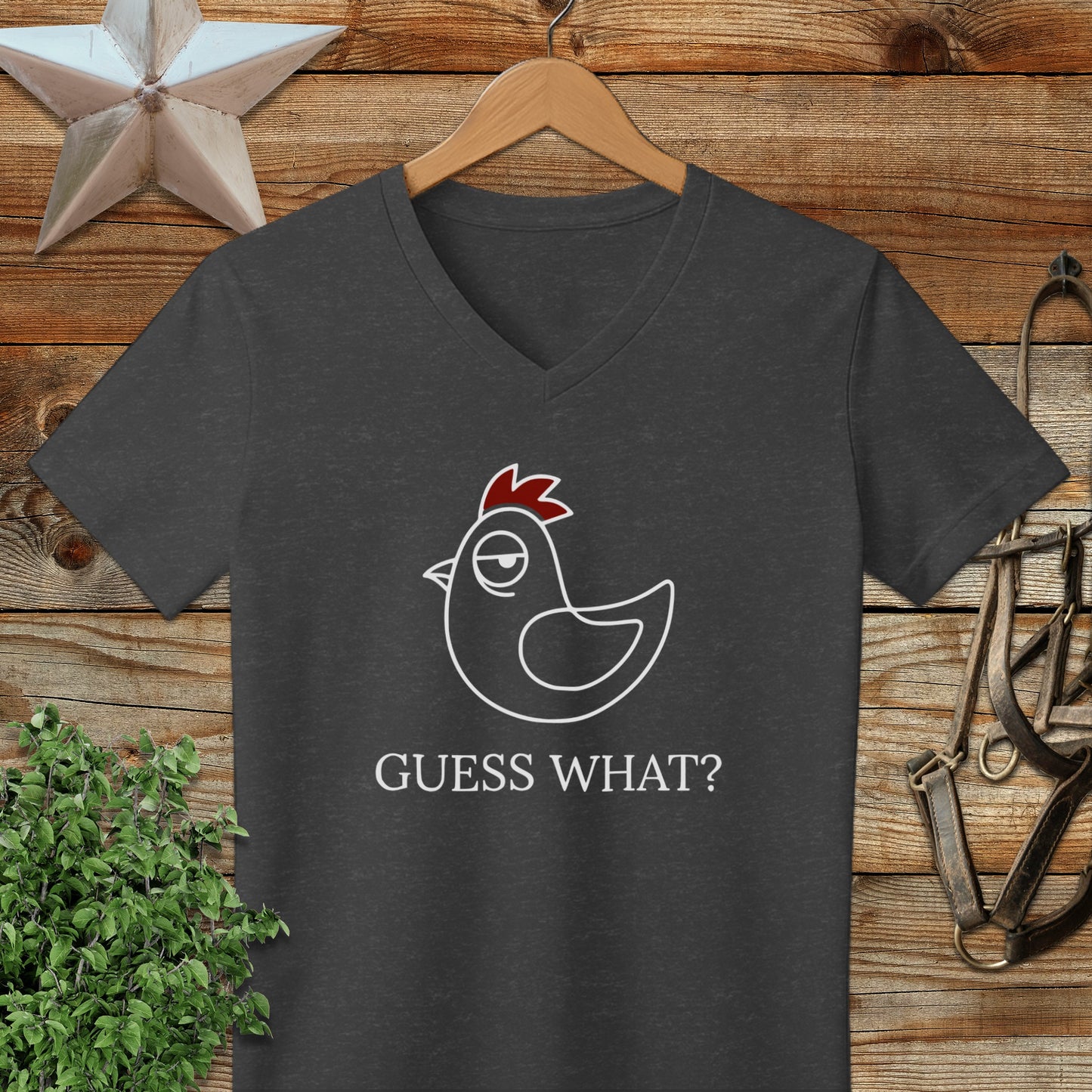 Guess What V-neck