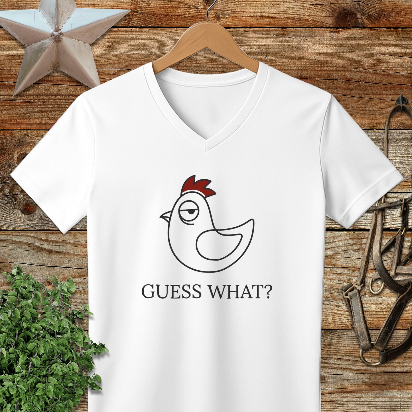 Guess What V-neck