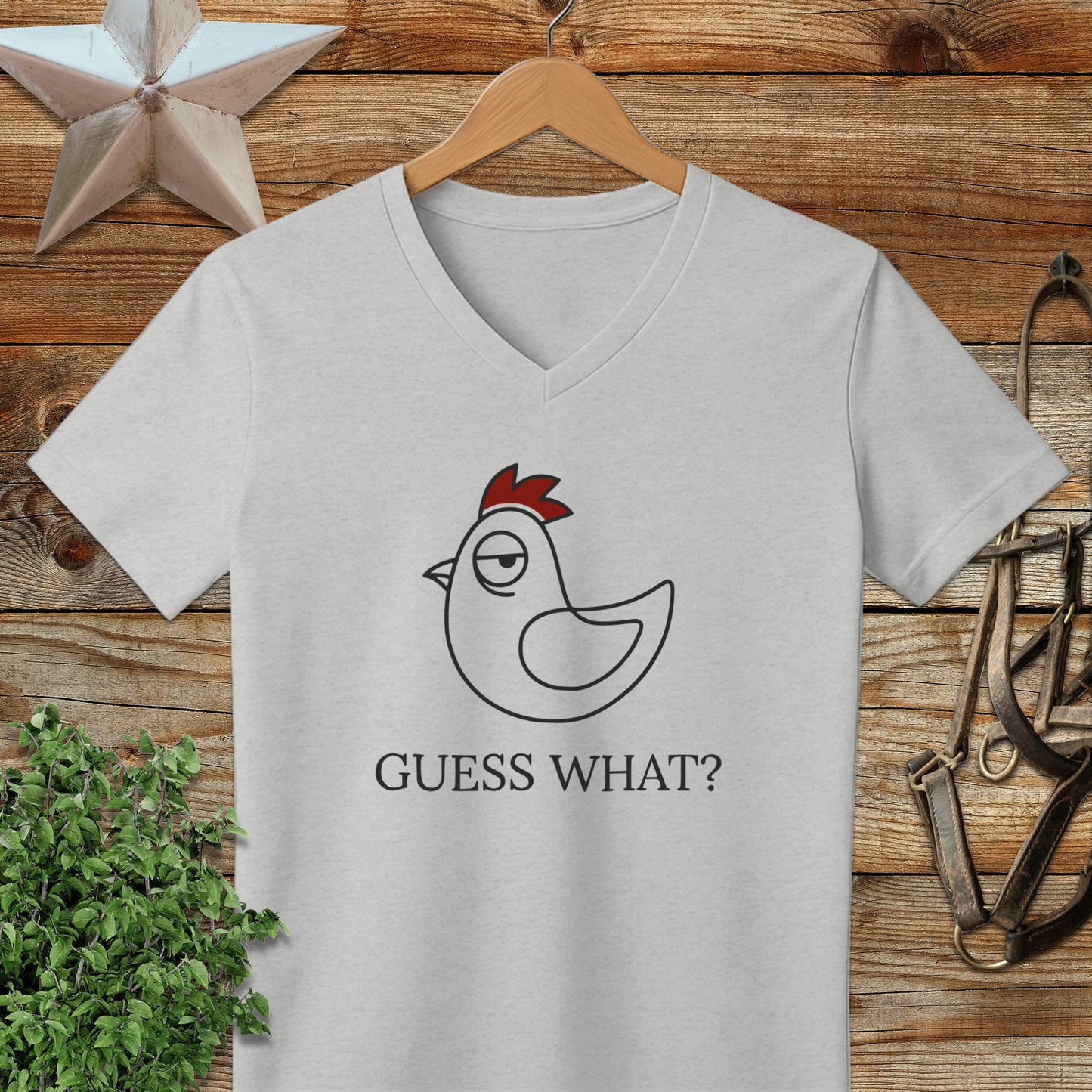 Guess What V-neck