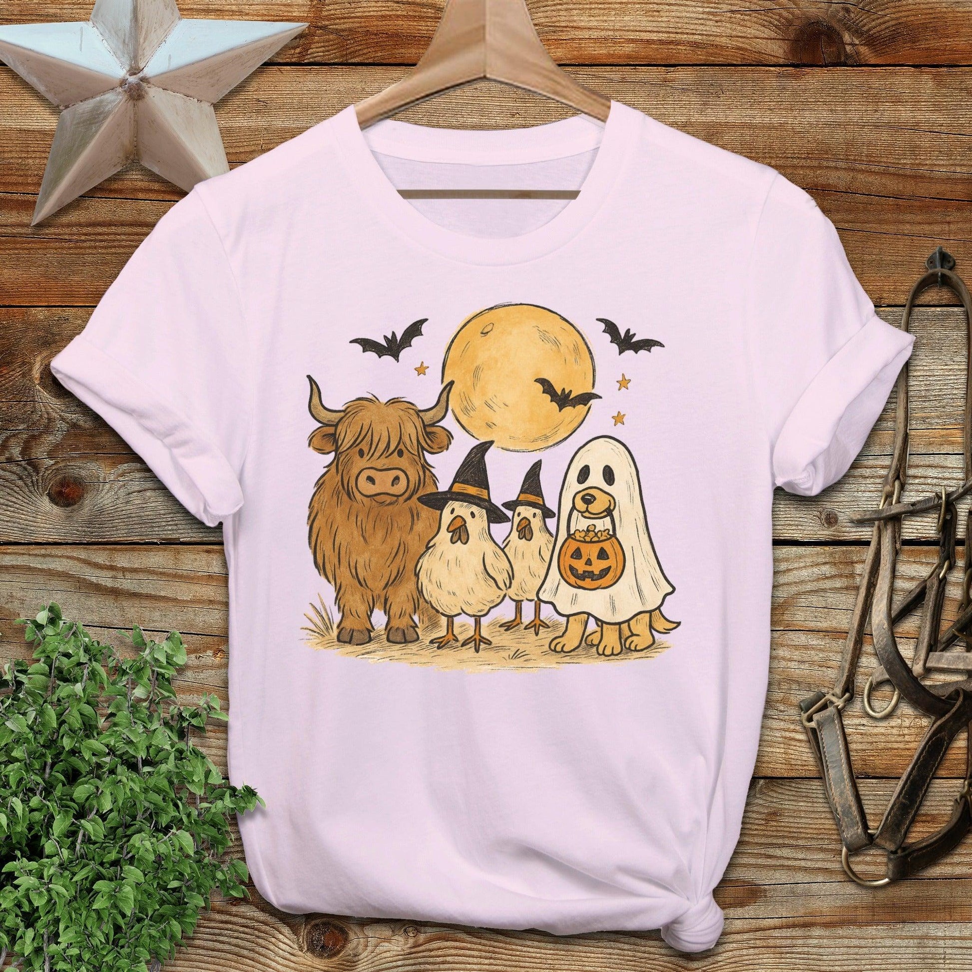 Halloween Farm Friends Softstyle Tee