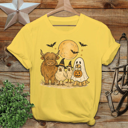 Halloween Farm Friends Softstyle Tee