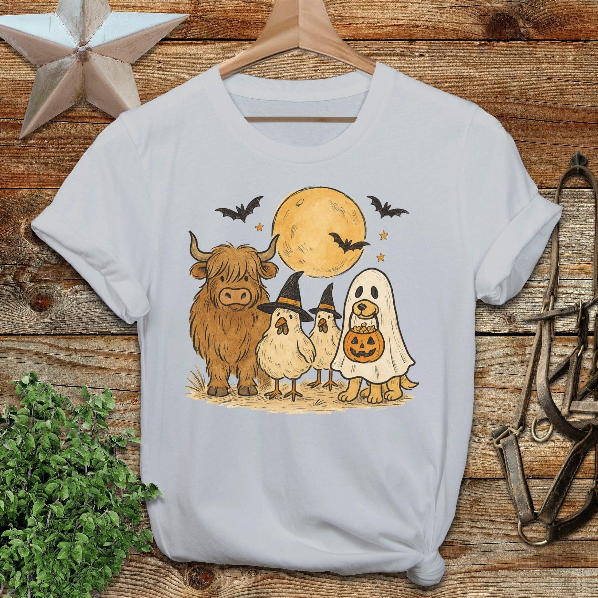 Halloween Farm Friends Softstyle Tee