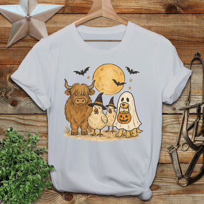 Halloween Farm Friends Softstyle Tee