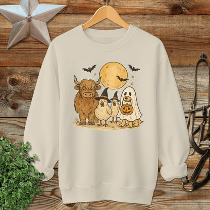 Halloween Farm Friends Sweatshirt